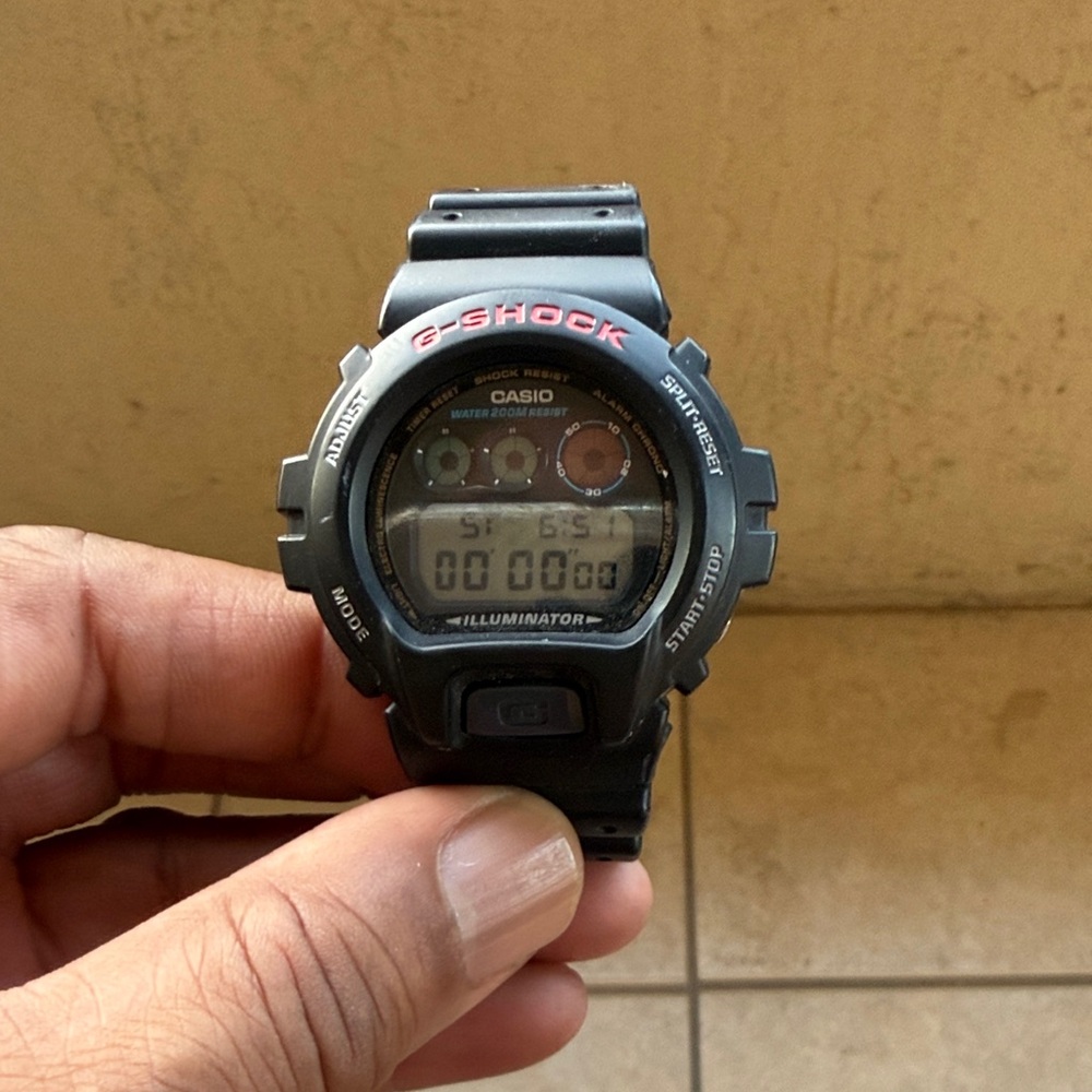 Casio G-Shock Black Resin Watch